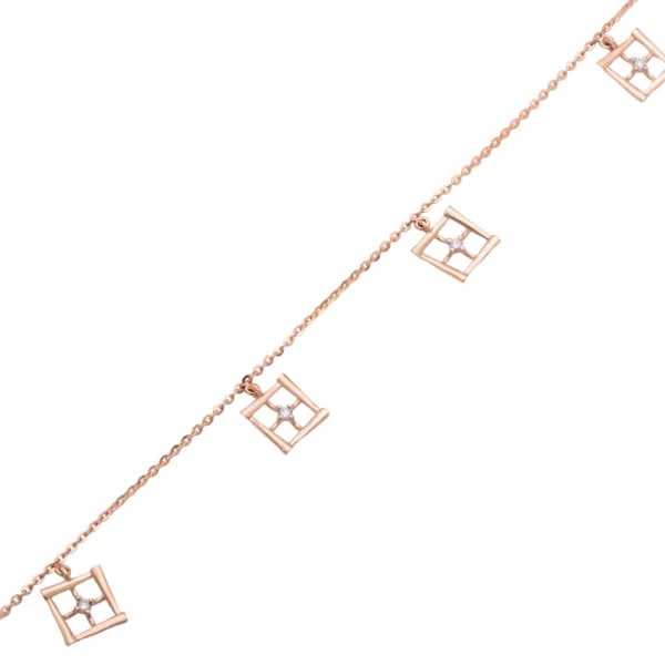 Rose Gold Diamond Bracelet