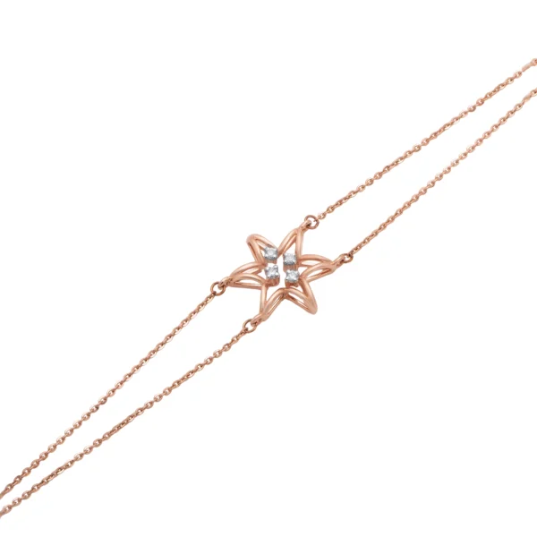 Rose Gold Diamond Bracelet