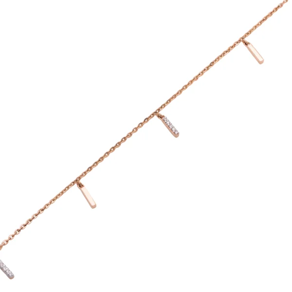 Rose Gold Diamond Bracelet
