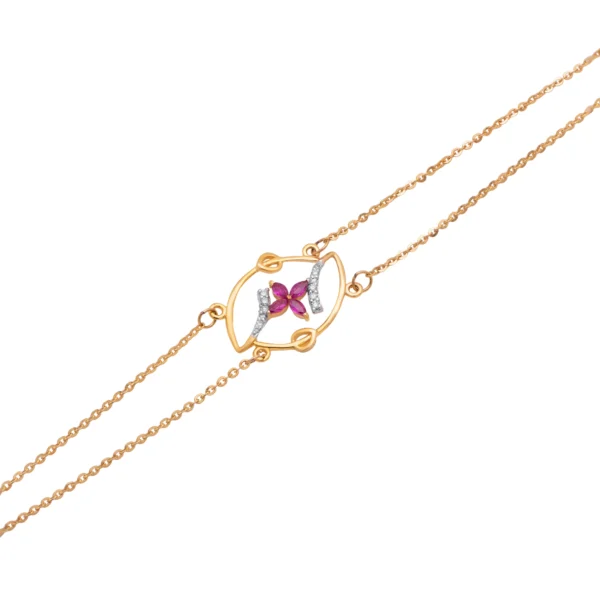 Yellow Gold Diamond Bracelet