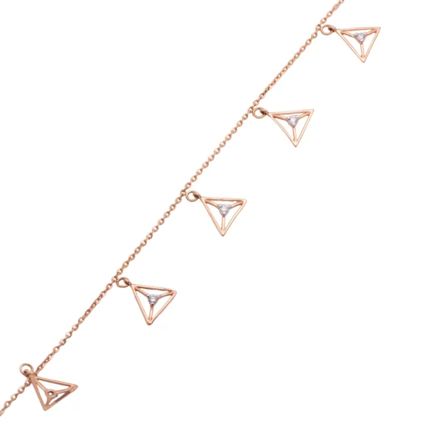 Rose Gold Diamond Bracelet