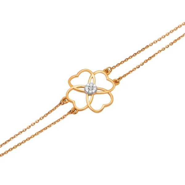 Yellow Gold Diamond Bracelet