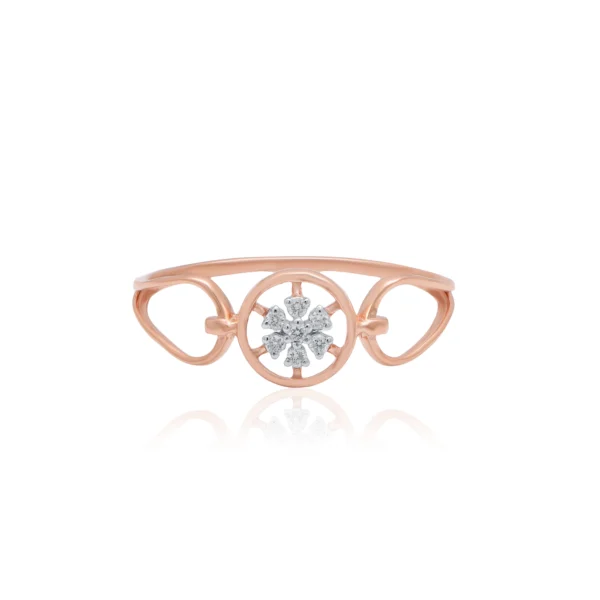 Rose Gold Diamond Ring