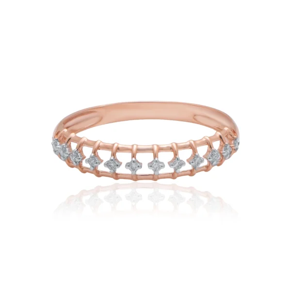Rose Gold Diamond Ring