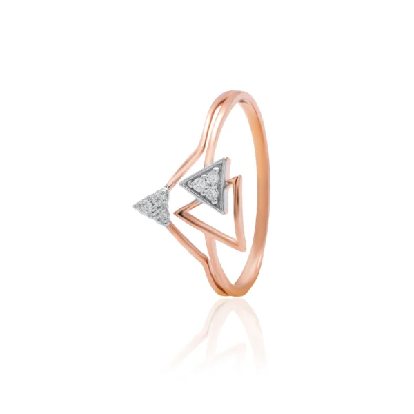 Rose Gold Diamond Ring