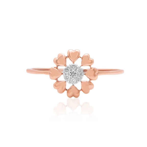 Rose Gold Diamond Ring