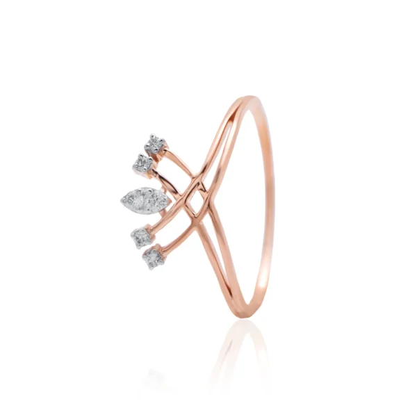 Rose Gold Diamond Ring