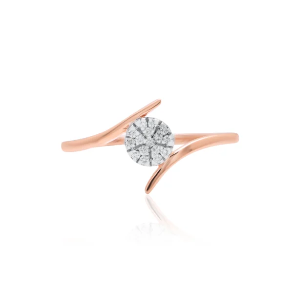 Rose Gold Diamond Ring