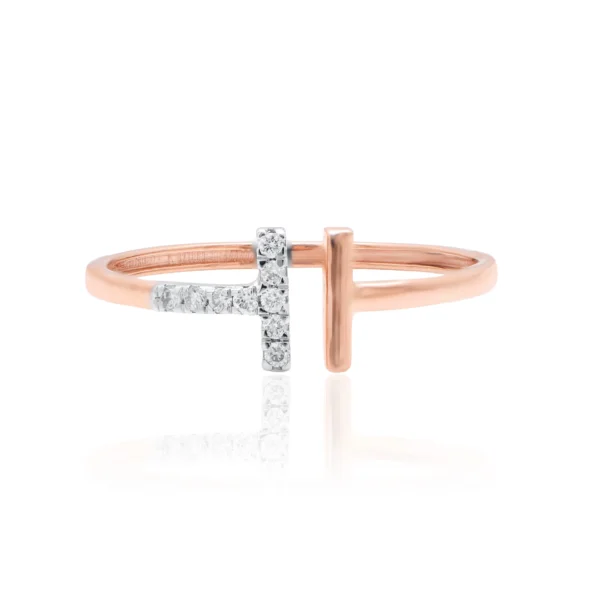 Rose Gold Diamond Ring