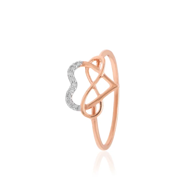 Rose Gold Diamond Ring