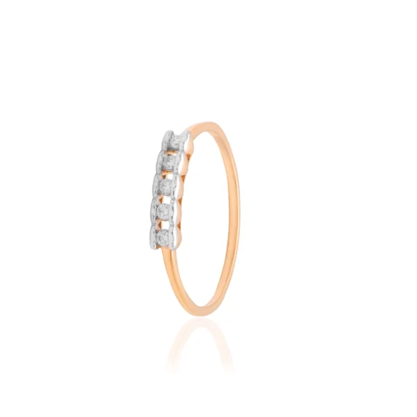 Rose Gold Diamond Ring