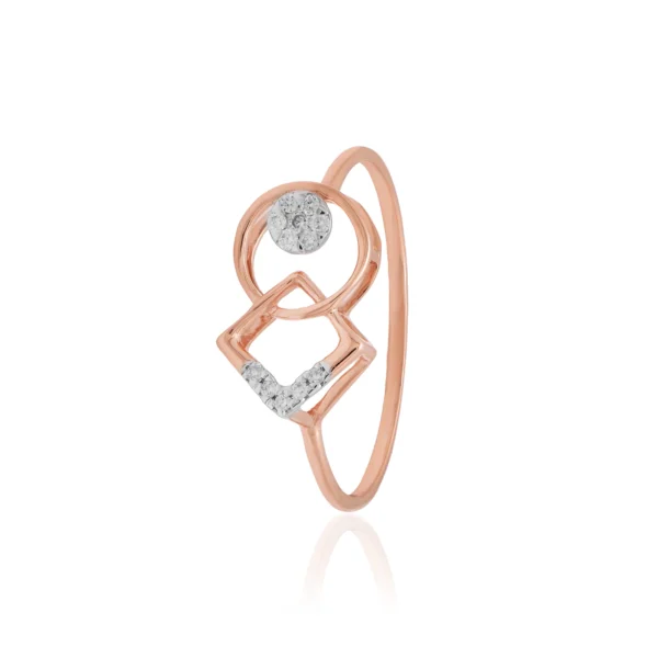 Rose Gold Diamond Ring