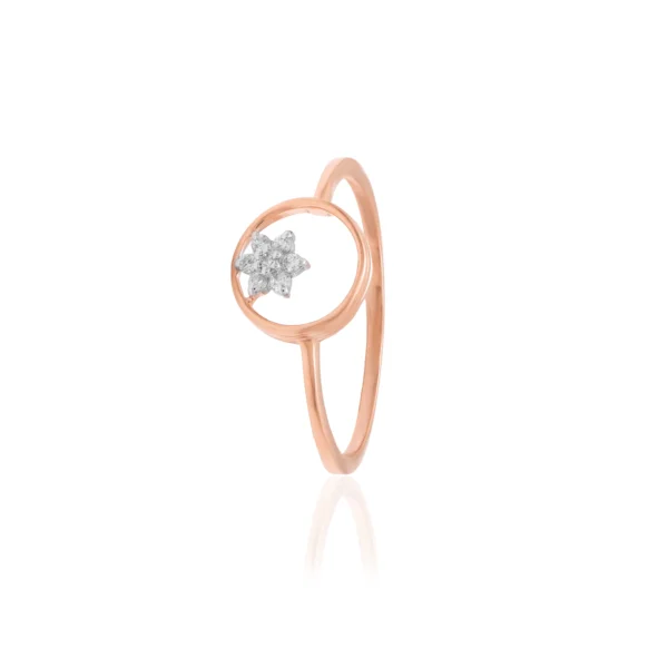 Rose Gold Diamond Ring