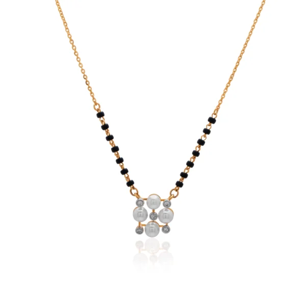 Yellow Gold Diamond Necklace