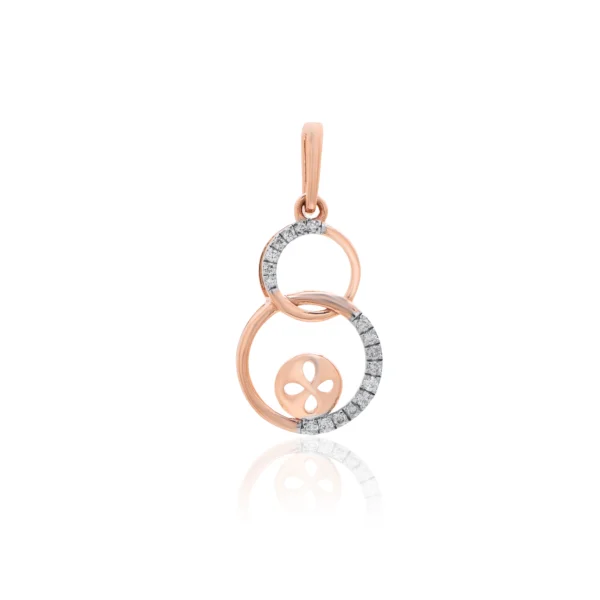 Rose Gold Diamond Pendant