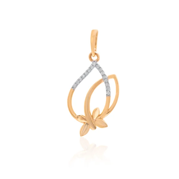 Yellow Gold Diamond Pendant