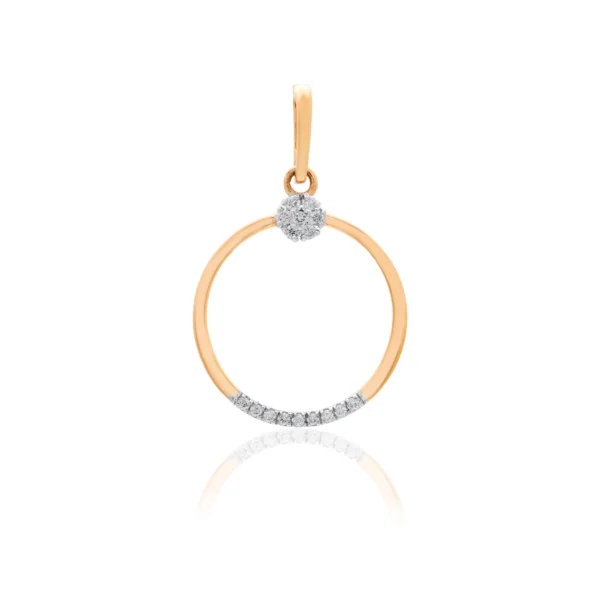 Yellow Gold Diamond Pendant