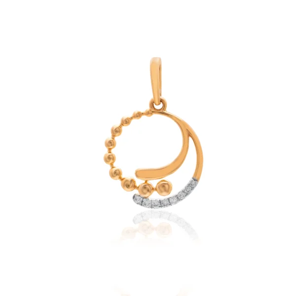 Yellow Gold Diamond Pendant